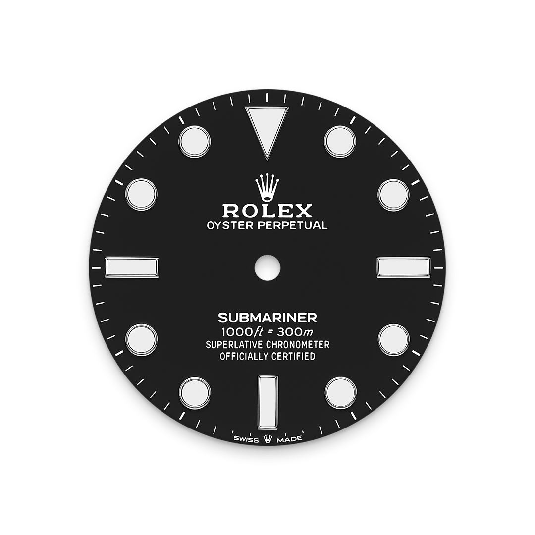 Black dial