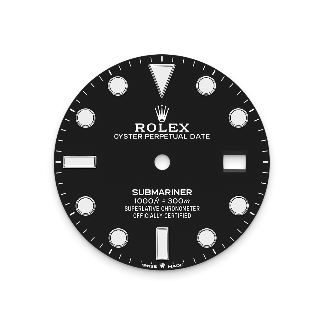 Black dial