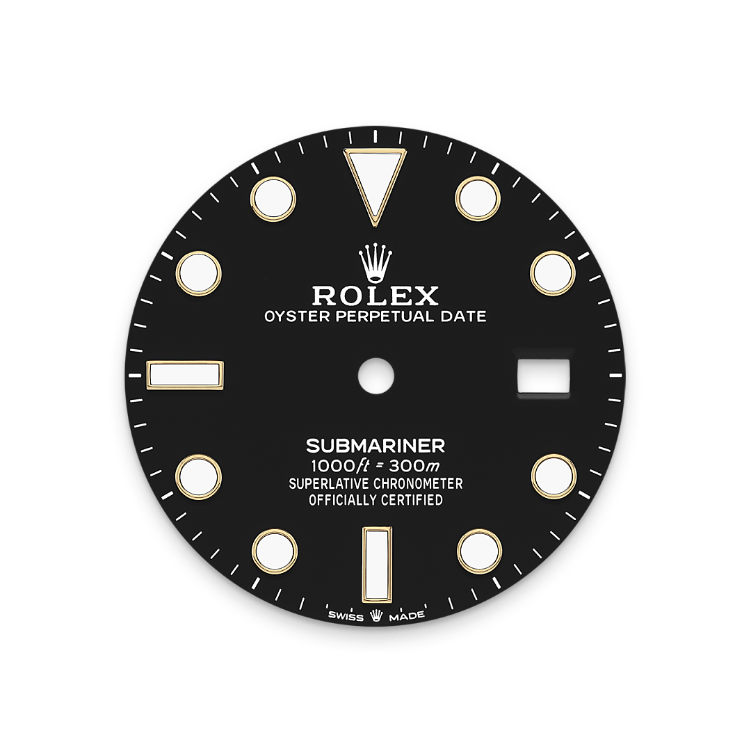 Black dial