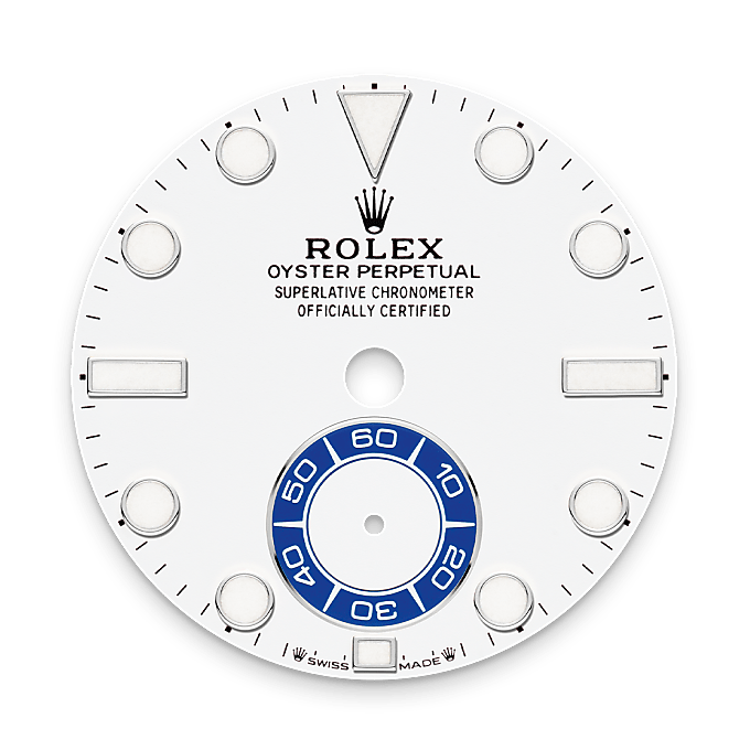 White dial
