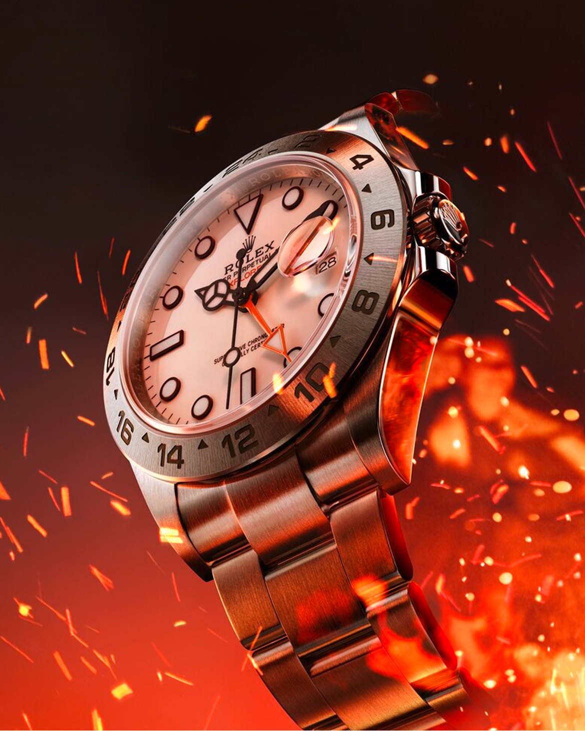 Rolex Explorer II Keşif için tasarlandı