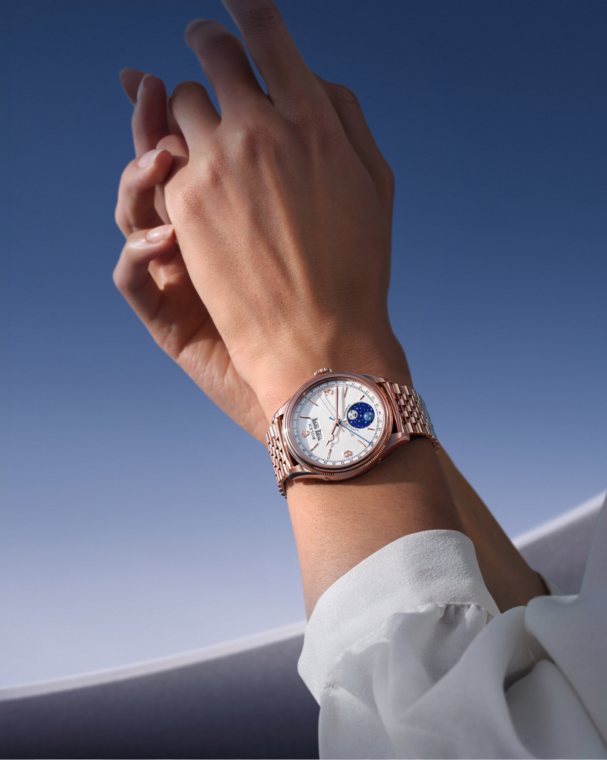 Bilekte Rolex Perpetual Padellone