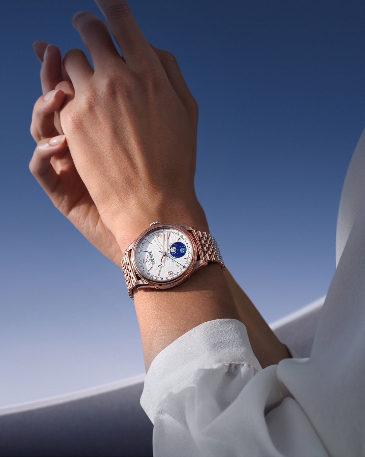 Bilekte Rolex Perpetual Padellone