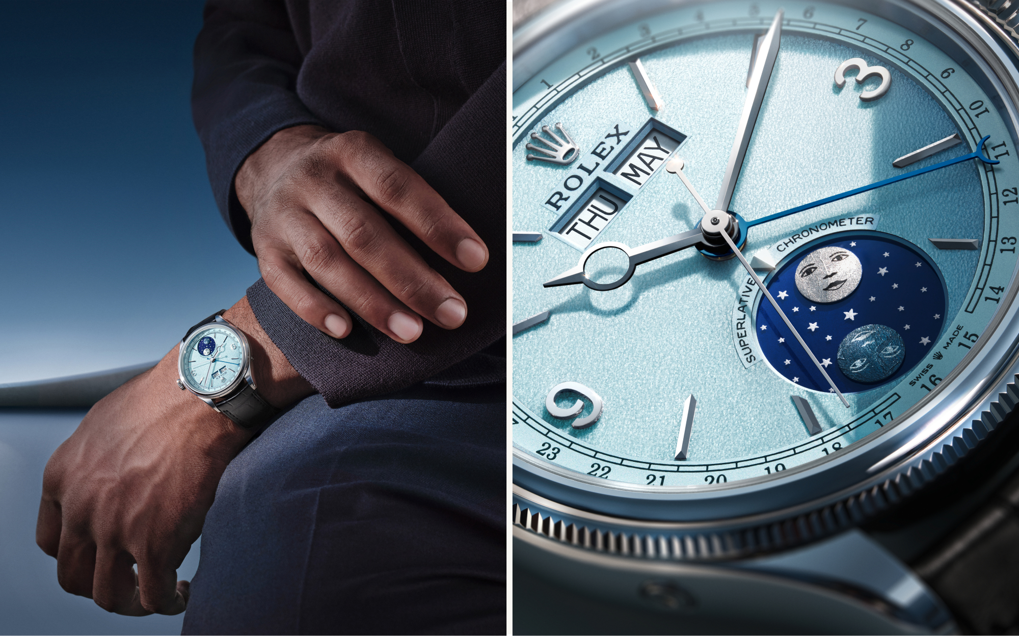 Rolex Perpetual Padellone Ay evresi diski