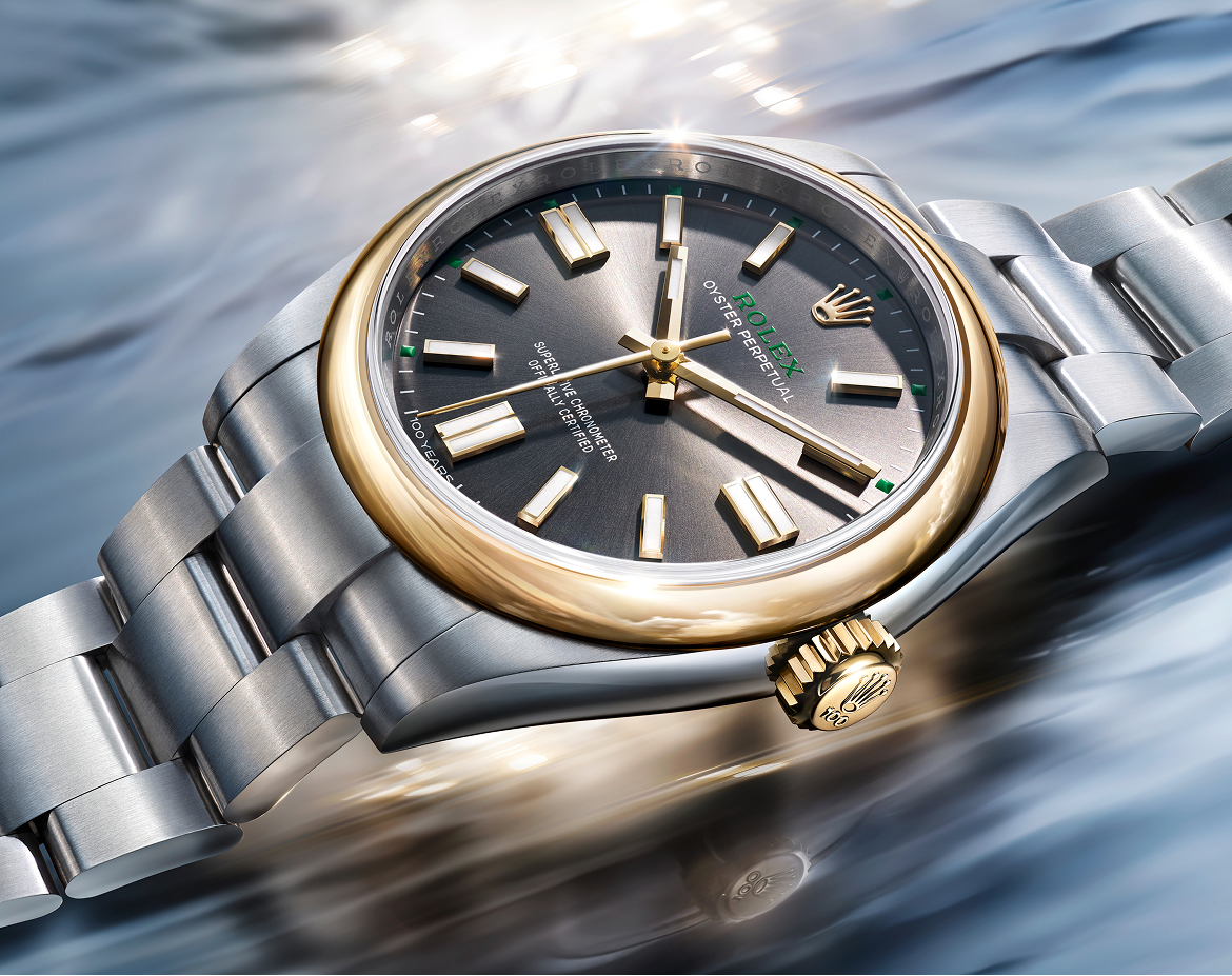 Sarı Rolesor Oyster Perpetual 41