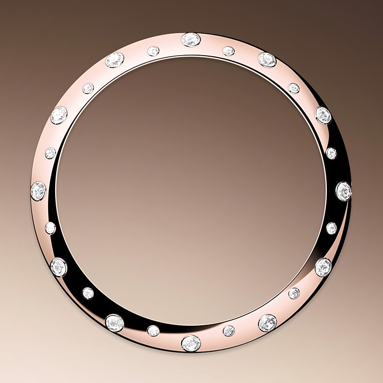 Diamond-set bezel